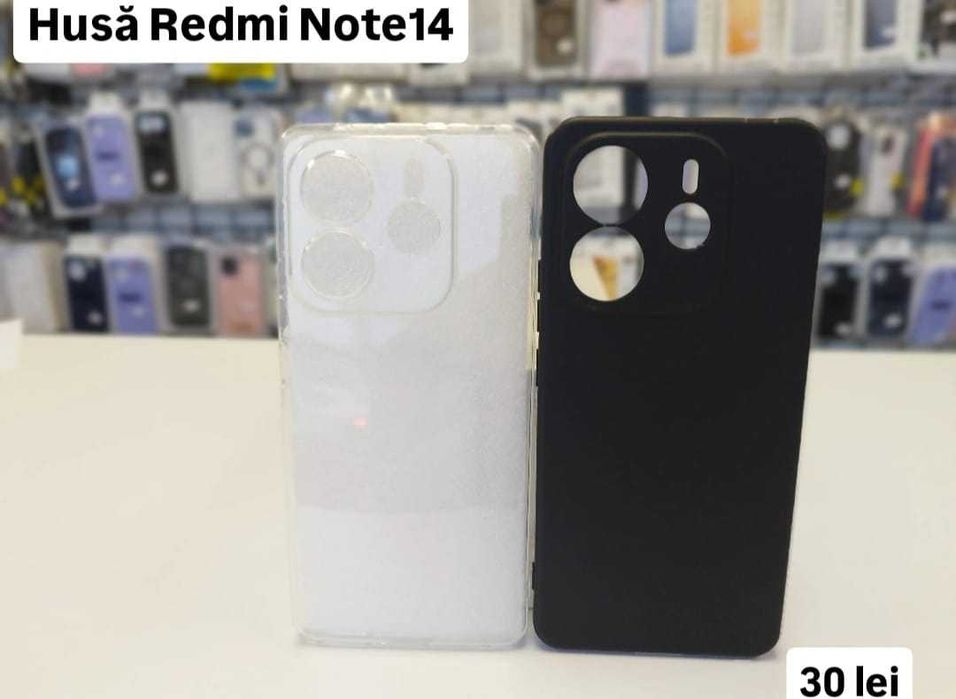 Husă silicon, folie, cablu, încărcător Redmi Note 14