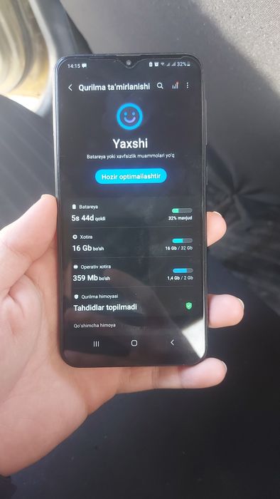 Samsung A 10 surishni sotilodi