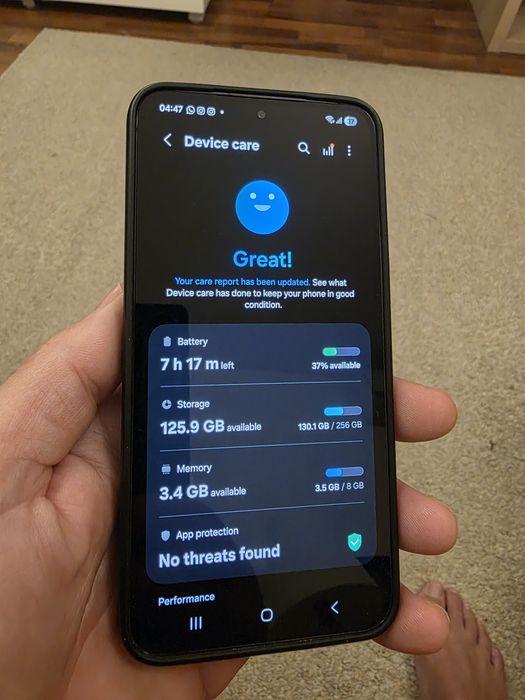 Samsung S23, 256GB garanție până în 2027