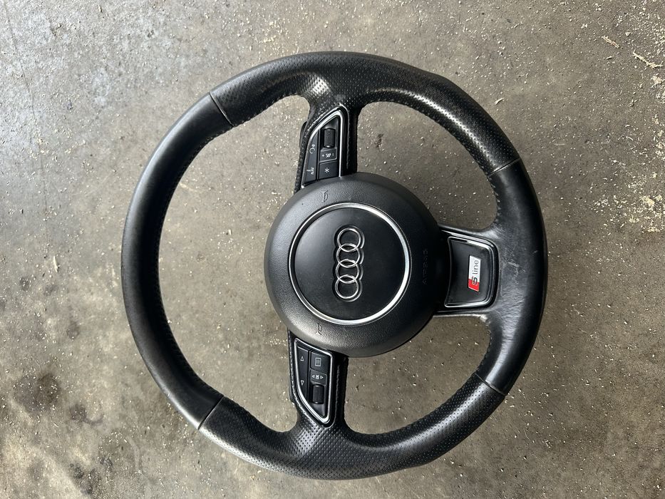 Volan Audi A4 A5 b8 A6 A7 C7 s line cu padele si airbag / complet