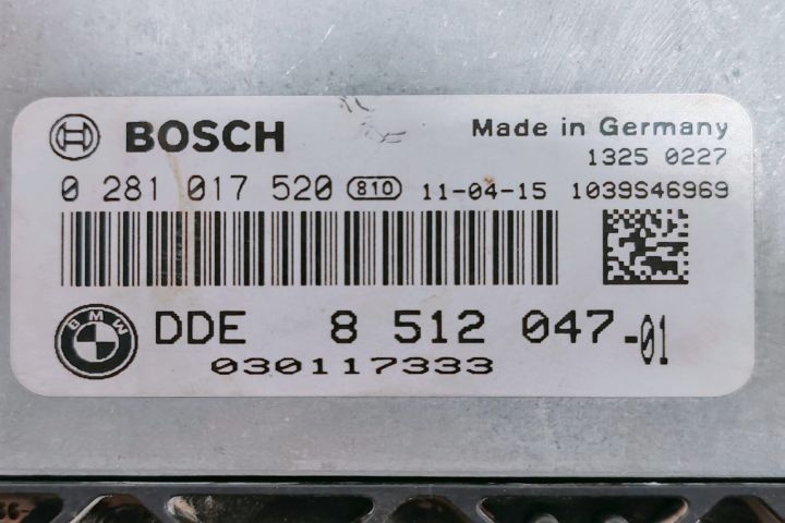 Calculator Motor  ECU  851204701 BMW Seria 3 E90/E91/E92/E93 (facelif