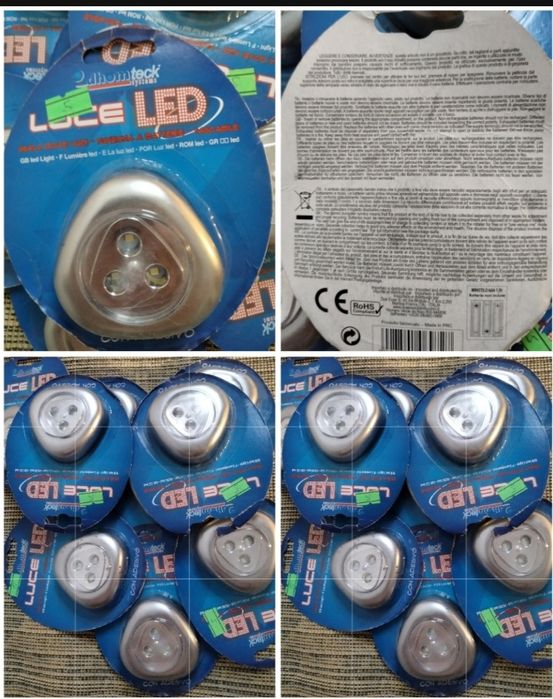 Noua leduri pe baterie