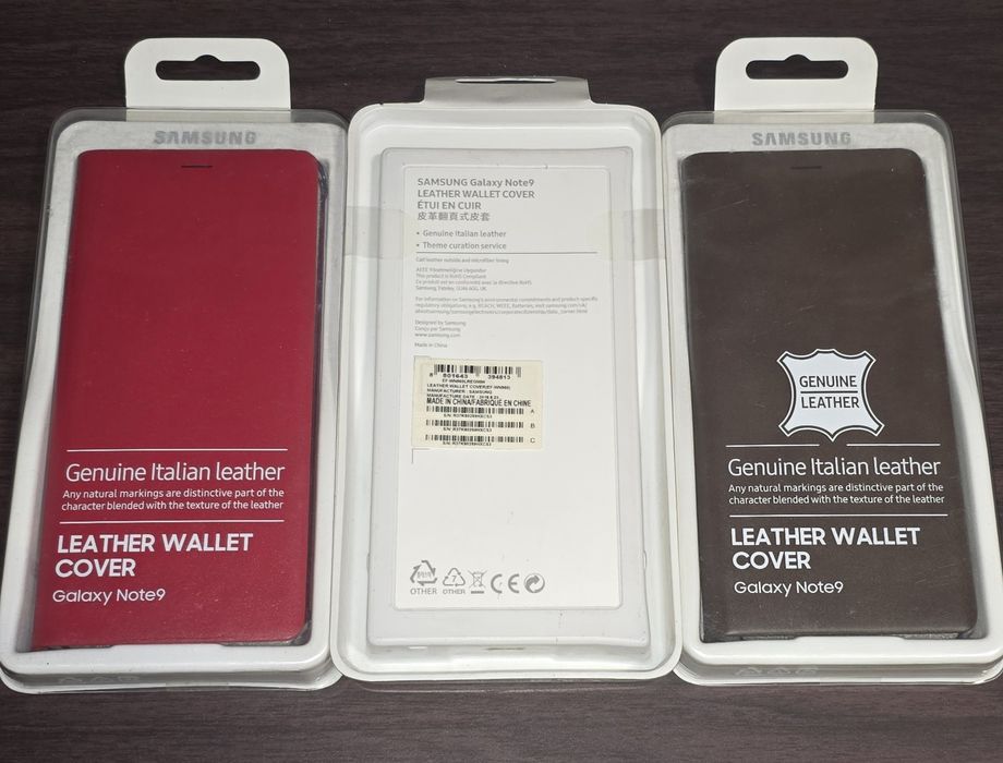 Husa smart activa originala Samsung Leather Wallet Cover Note 9 N960