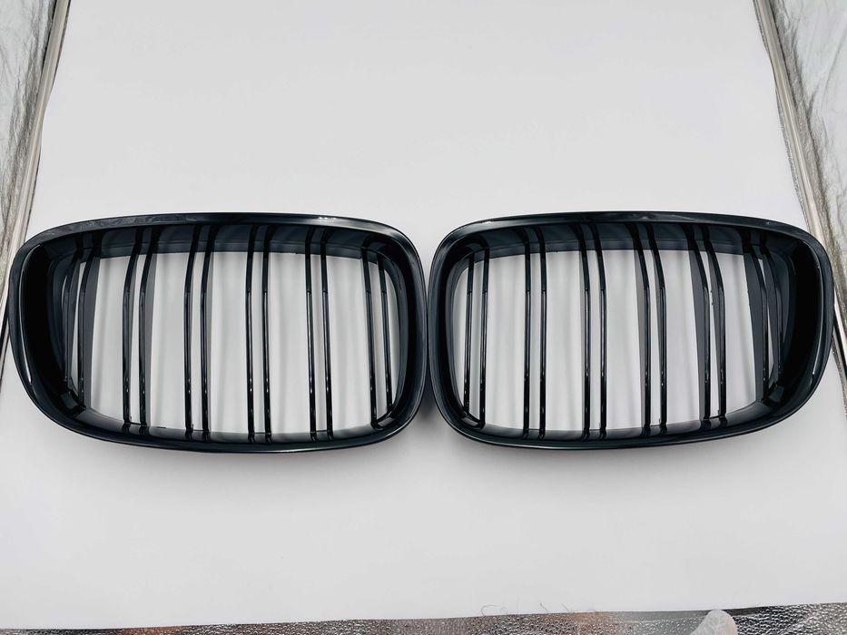 Grila dubla neagra compatibila BMW F07 Seria 5 GT