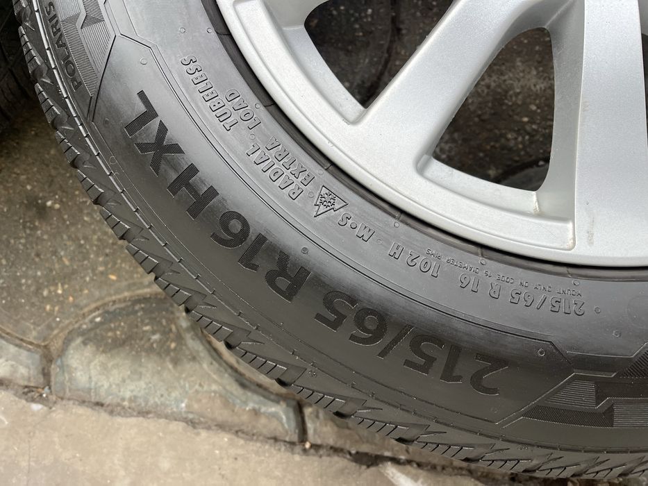 Jante aliaj 5x114.3mm, 215/65 R16, Dacia Duster, Renault, Kia Hyundai Nissan Honda Mitsubishi