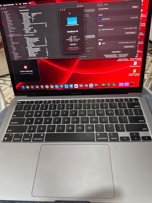 Macbook Air 2022 M1