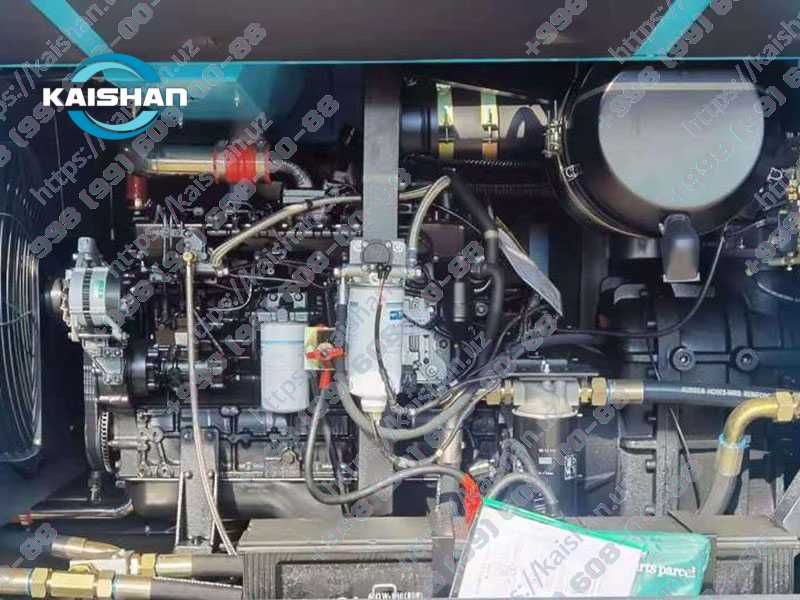 Передвижной винтовой дизельный компрессор Kaishan LGCY,  7-35 бар