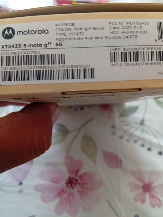 Moto g 35 чисто нов