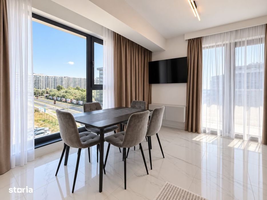 Apartament 2 camera vedere bilaterala lac si mare - Mamaia Nord