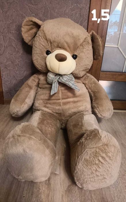 Большие мишка тедди и панда