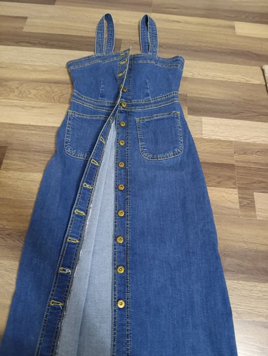 Юбка подростковая и сарафан джинс