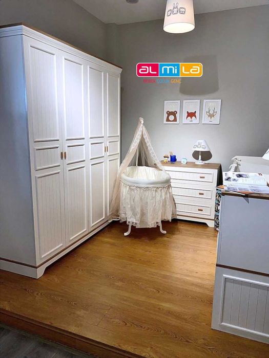 Комплект мебели для новорождённых MONTE BABY (Турция оригинал) Almila