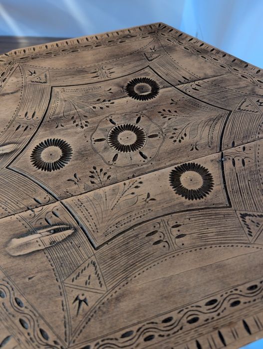 Set vechi masă și scaune Transilvania