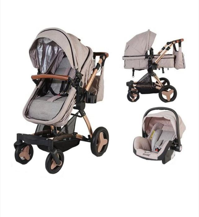 Vând carucior 3 in 1 Cocolle Ambra