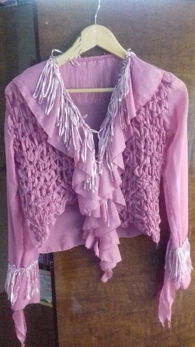 Camasa dama, roz, din matase, noua 45 lei