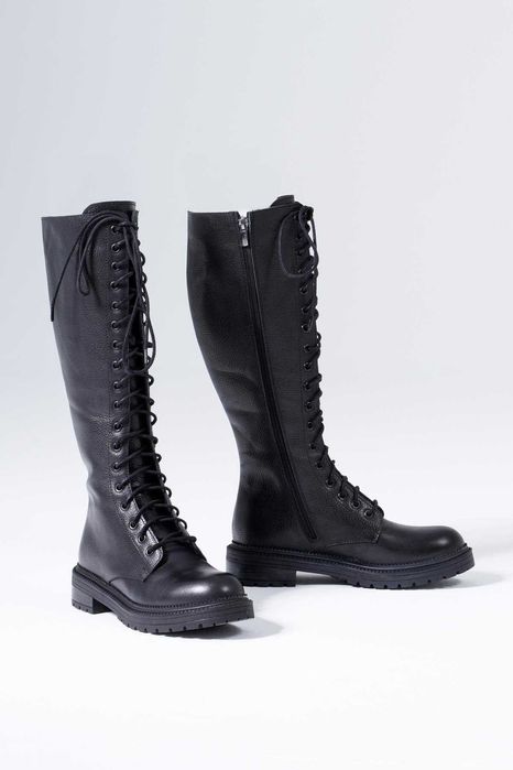 Ghete lungi din piele/ cizme Cz London 36-41