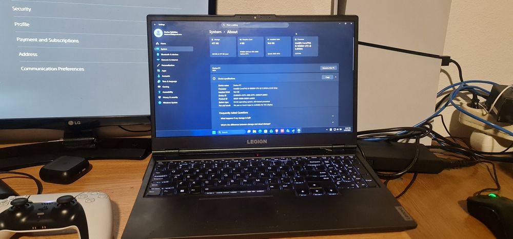 Laptop Gaming Lenovo Legion 5