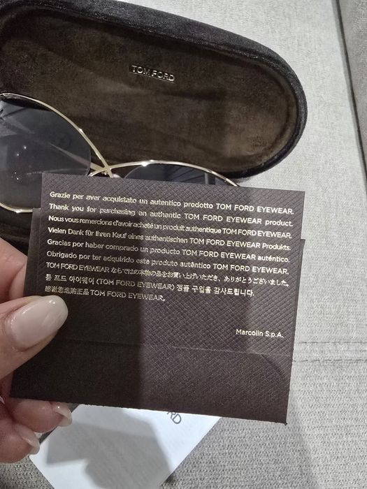 Слънчеви очила на Tom Ford