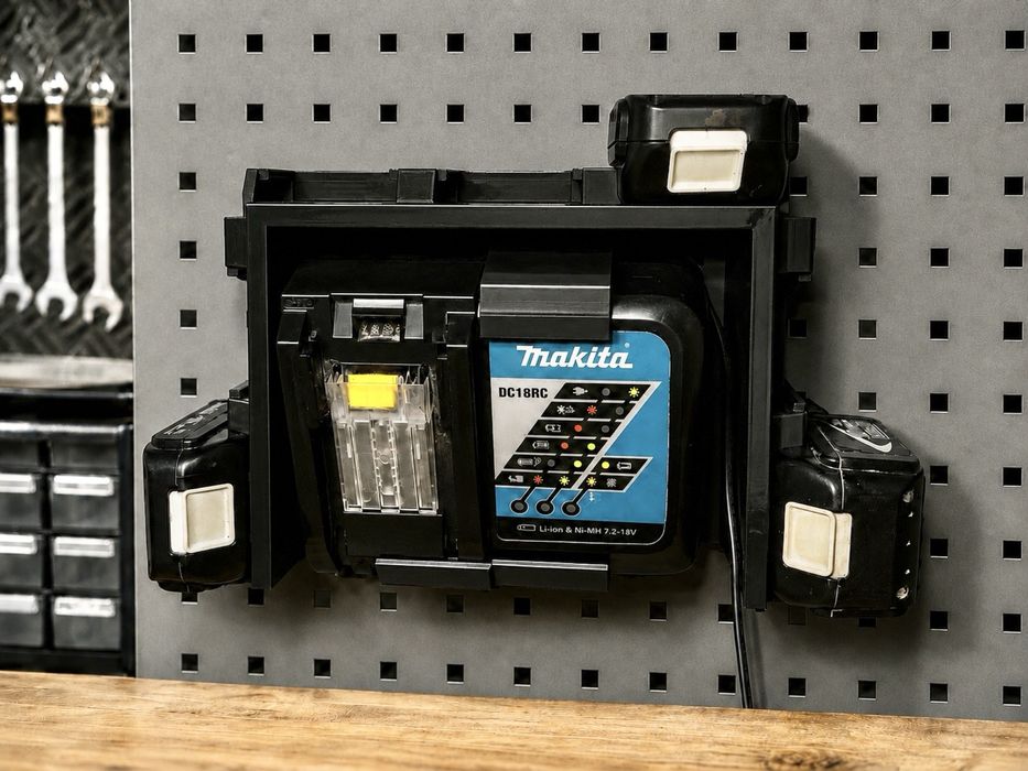 Organizator incarcator si acumulatori Acumulatori makita 18v