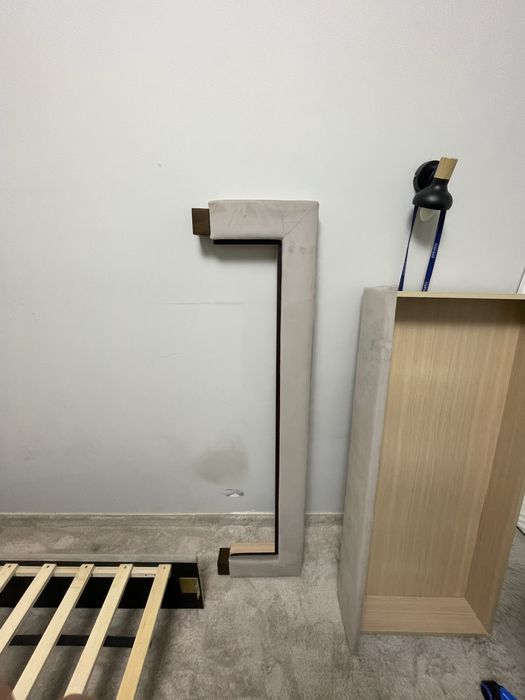 Pat 140-180 cm tapitat