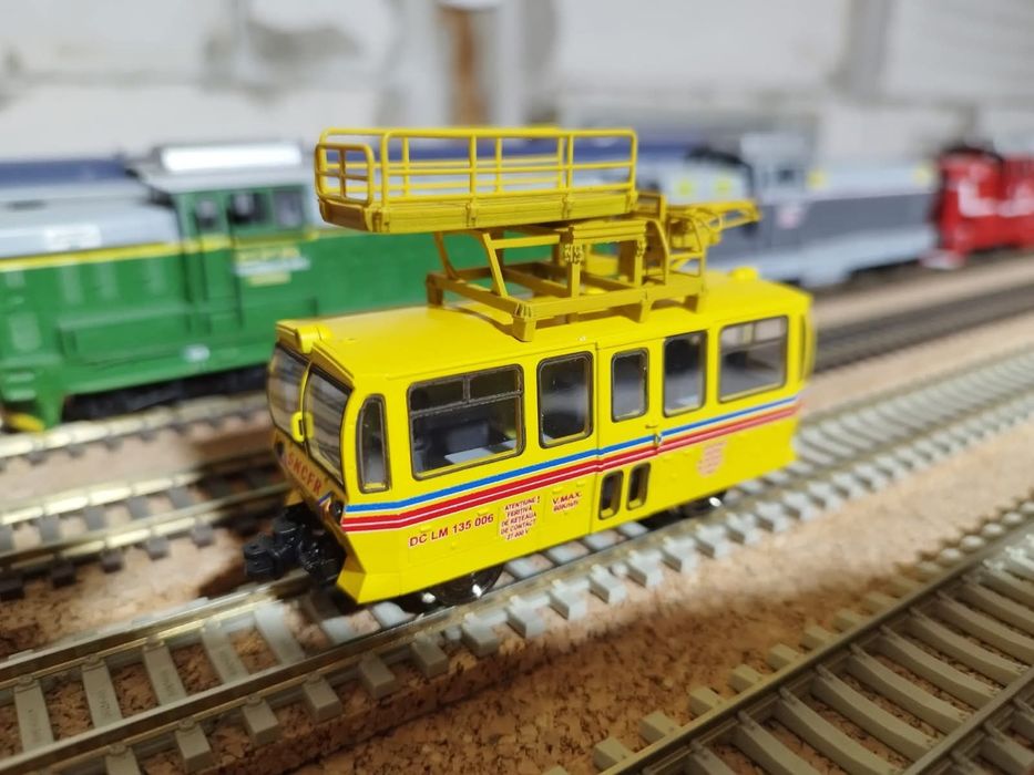 Drezine CFR Infrastructura dummy trenulet locomotiva HO