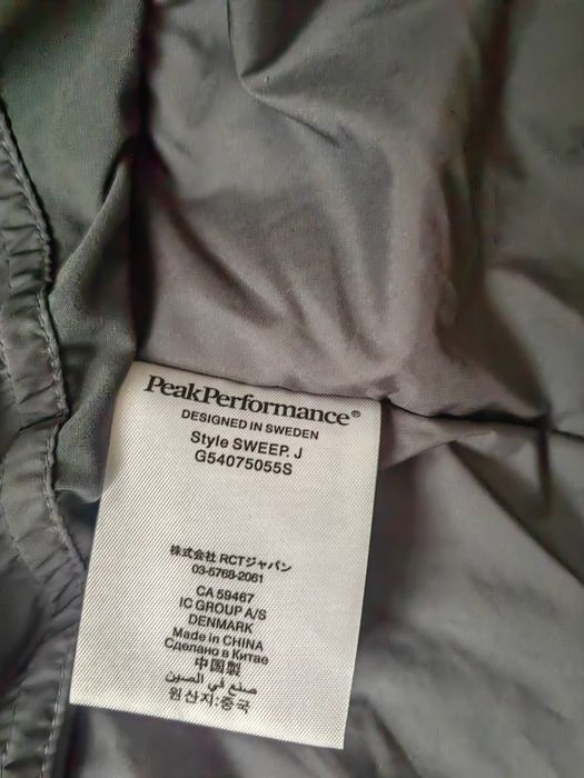 Peak performance ски - сноуборд якета