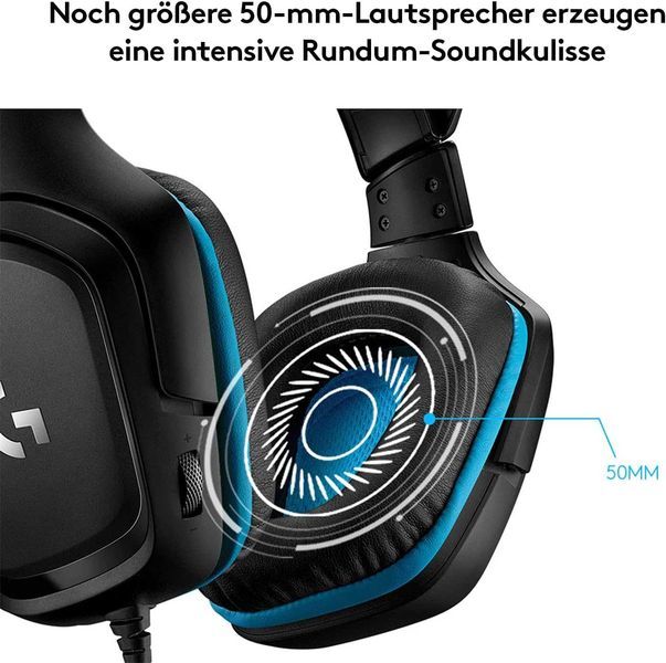 Нови Гейминг Геймърски Слушалки Logitech - G432, 981-000770, 2 години Гаранция