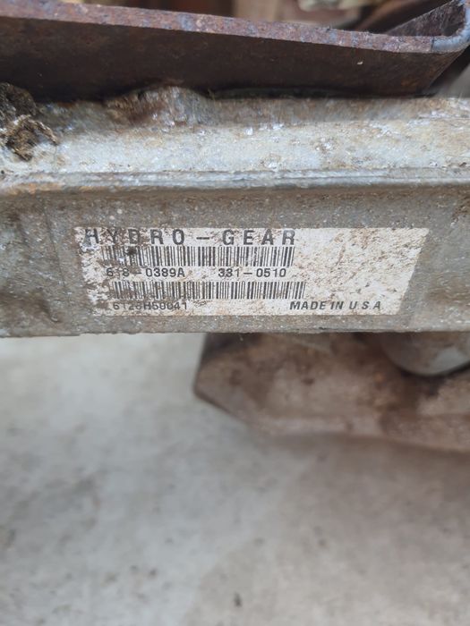 Punte tractor gazon hidro.