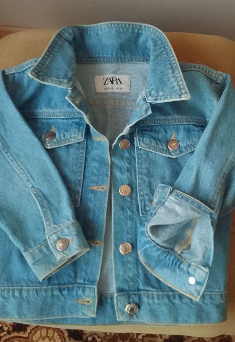 Детская джинсовая куртка для девочек