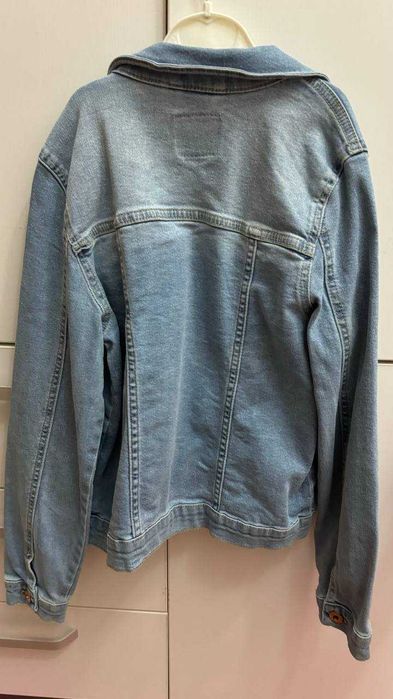 Джинсовая куртка для девочки 10-11 лет на осень