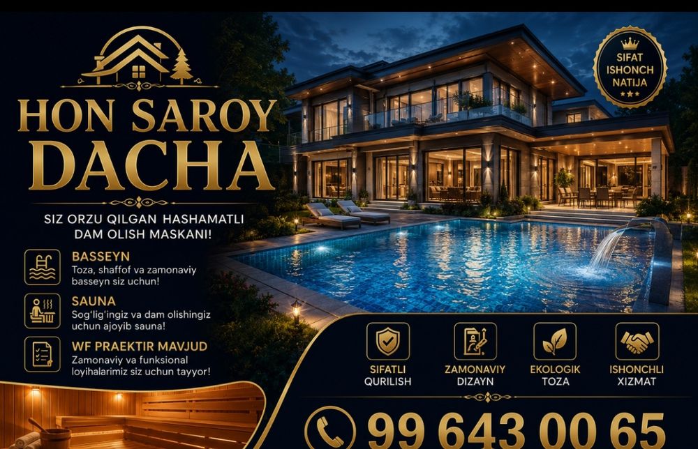 yangi yolda, dacha /xon saroy/