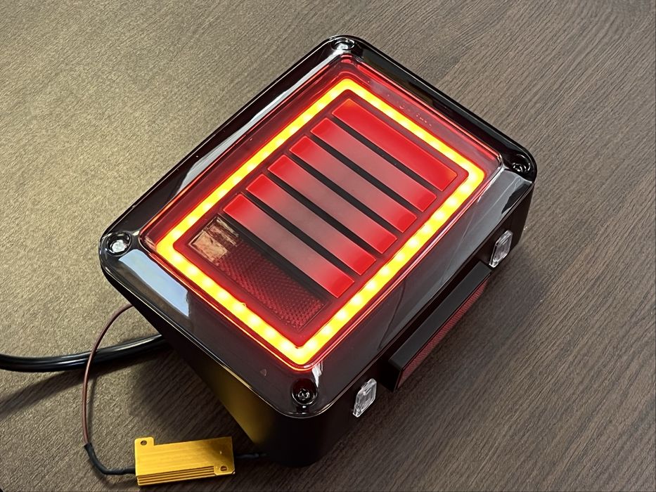 Европейски LED стопове за Jeep Wrangler JK