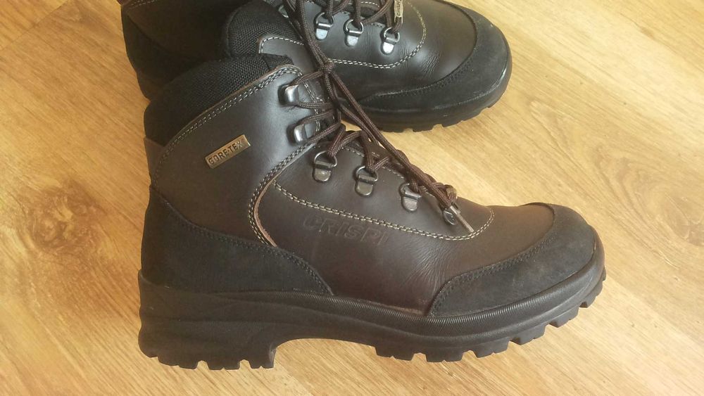 CRISPI BEITO BROWN GORE-TEX Leather Boots размер EUR 39 обувки водонепромокаеми - 2398