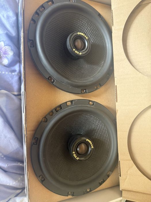 Автомобилни говорители Helix E6X.2, двулентови, 16.5см, 60W RMS