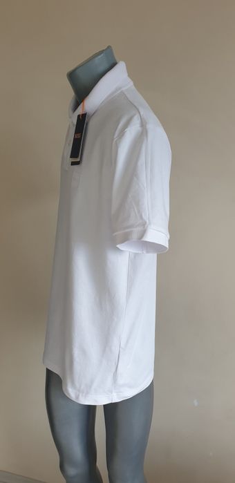 Hugo Boss Pique Cotton Slim Fit Stretch XL НОВО ОРИГИНАЛ Мъжка Тениска
