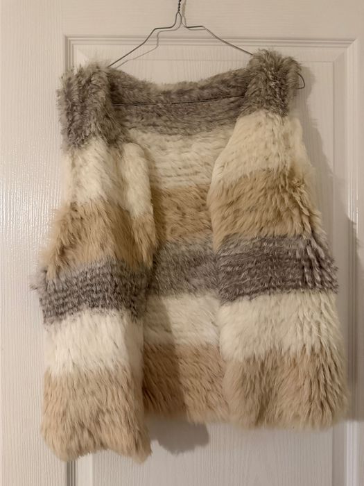 Елек от заек естествен косъм