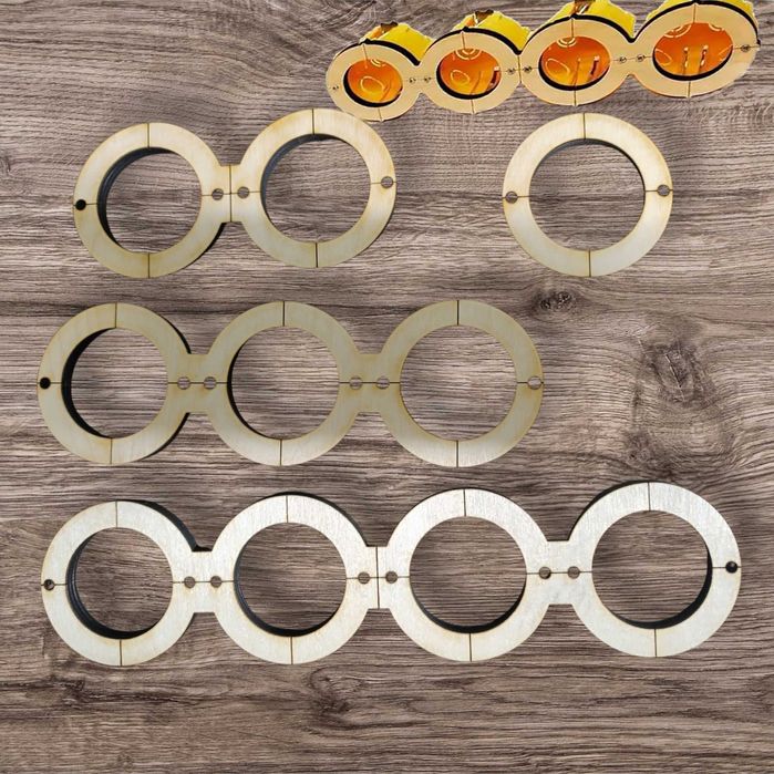 Лазерно изрязани шаблони за конзолни кутии - 4 броя - 20 лева