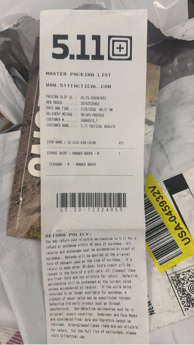 Рубашка 5.11 оригинал