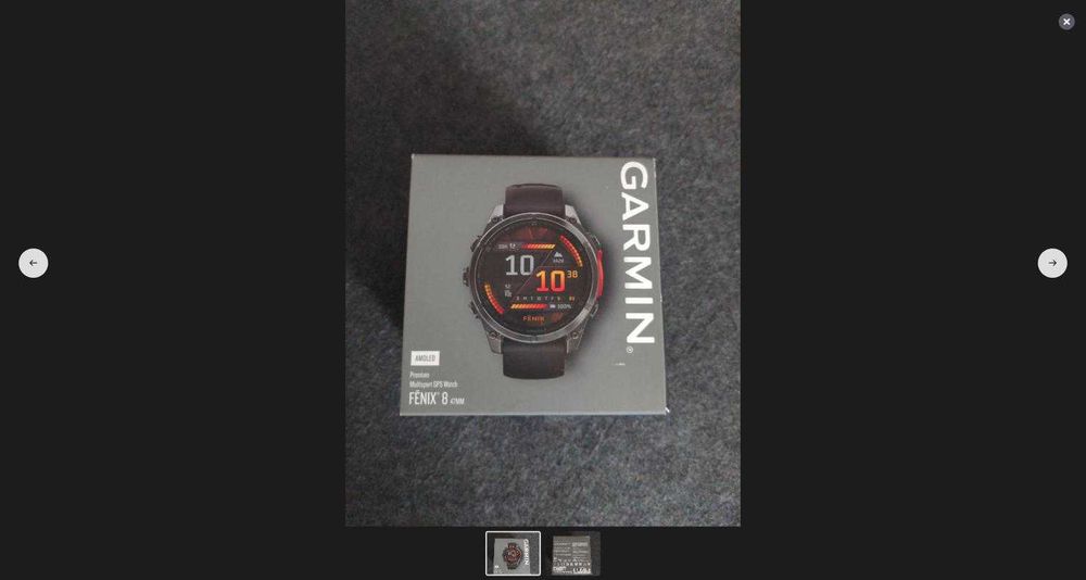 Garmin Fenix 8 47mm Amoled nou sigilat - smartwatch GPS multisport