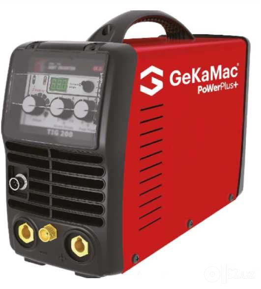 Сварочный аппарат GekaMac TIG - PoWerPlus TIG 200 AC/DC Pulse PFC
