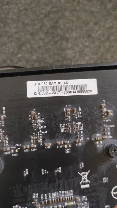 Placa video gtx 980