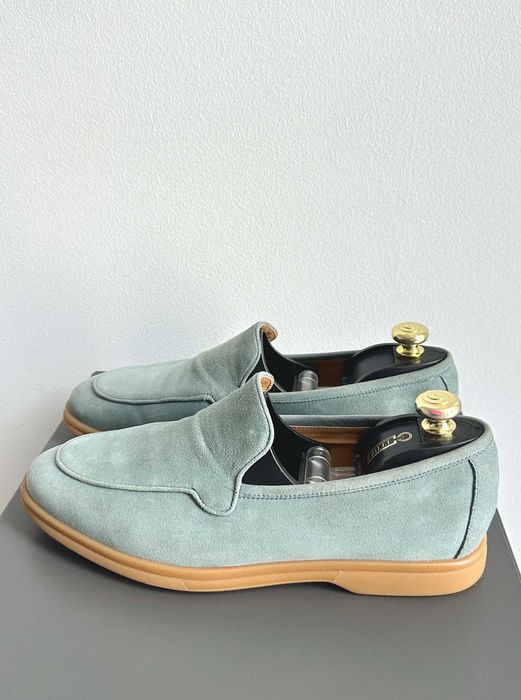 Замшевые лоферы ELEVENTY