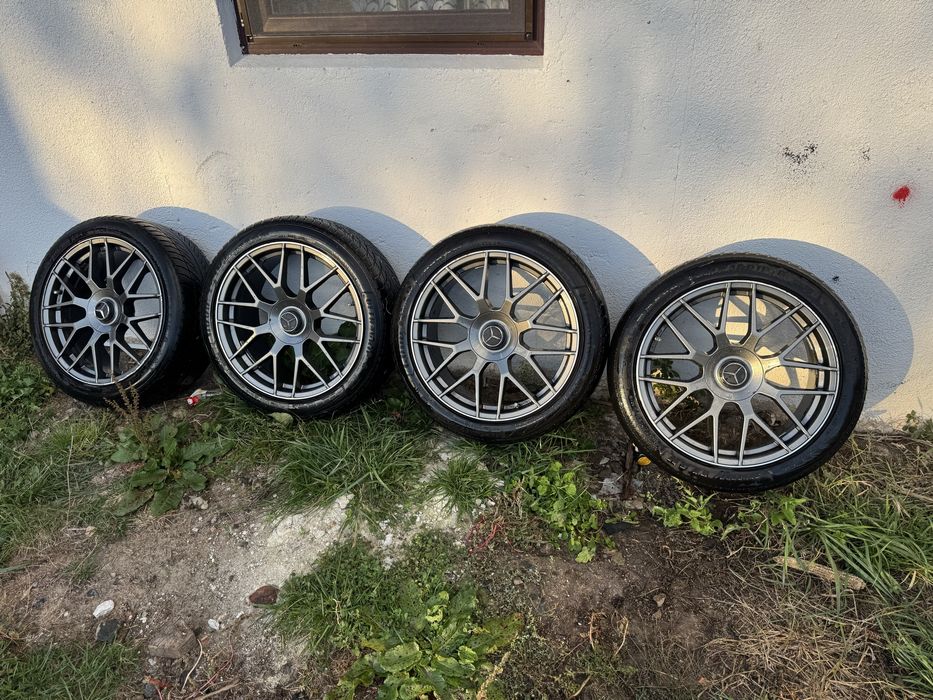 Jante R19+ anvelope mercedes iarna cu center lock