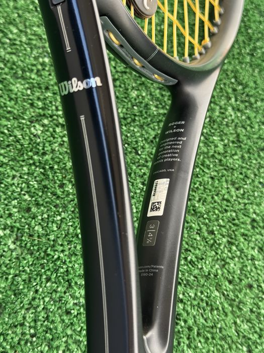 Тенис ракета Wilson RF 01 RM Roger Federer Performance Racquet Black