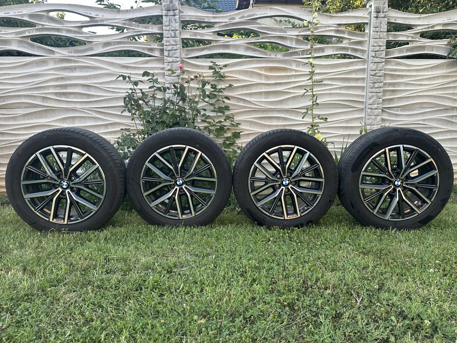 Jante OE BMW M Double Spoke 838M R18 + anvelope de vară