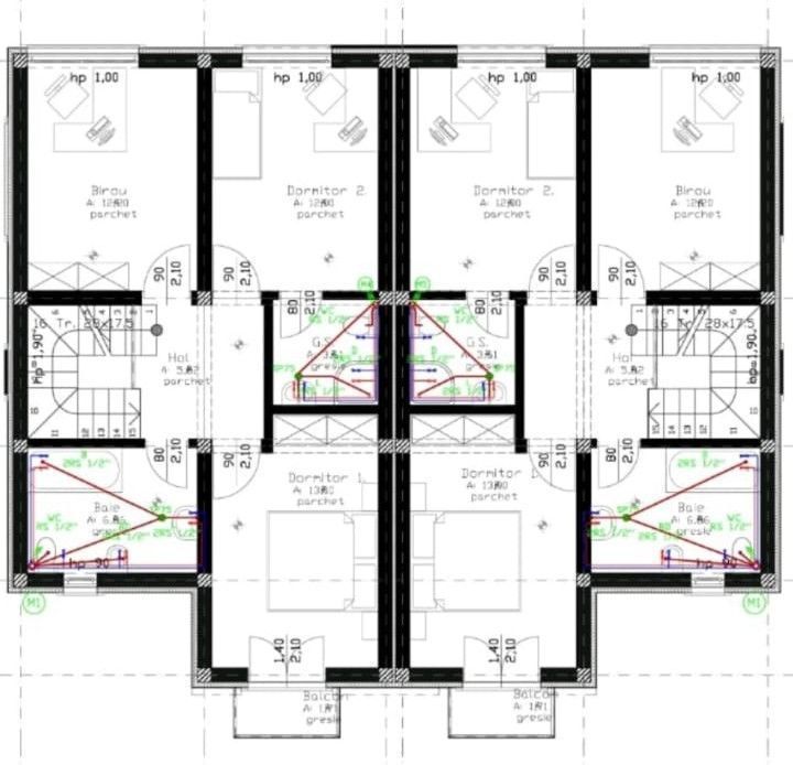 Comision 0%, Duplex 5 Camere,  127 Mp, 560 Mp Teren, La Rosu, Sacalaz