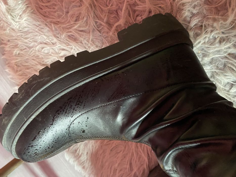 Дамски ботуши чизми над коляното