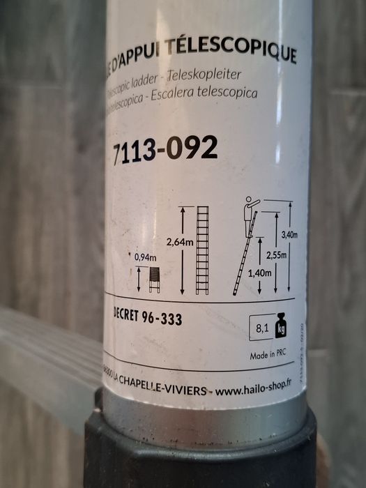 Scară telescopica Hailo