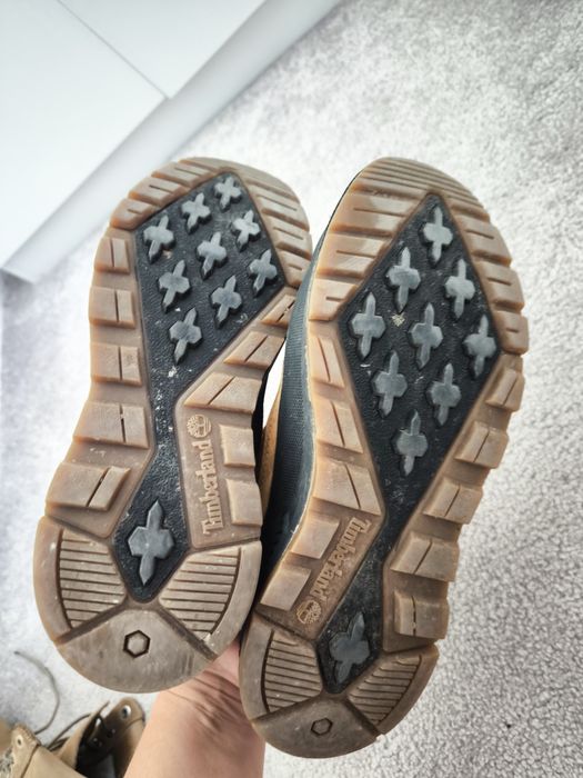 Ghete baiat Timberland piele naturala 38