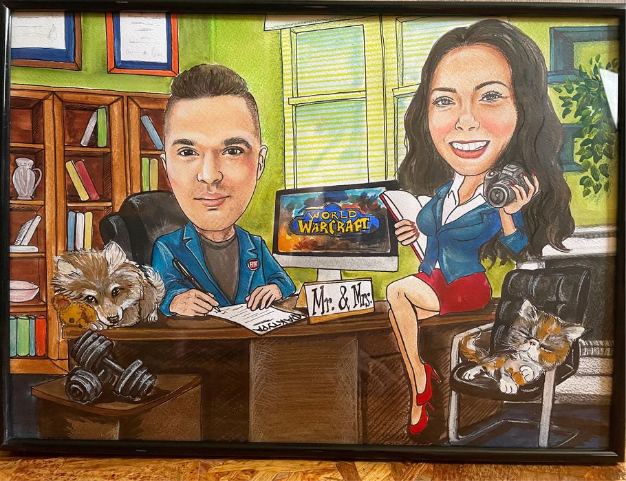 Шарж / карикатури по поръчка